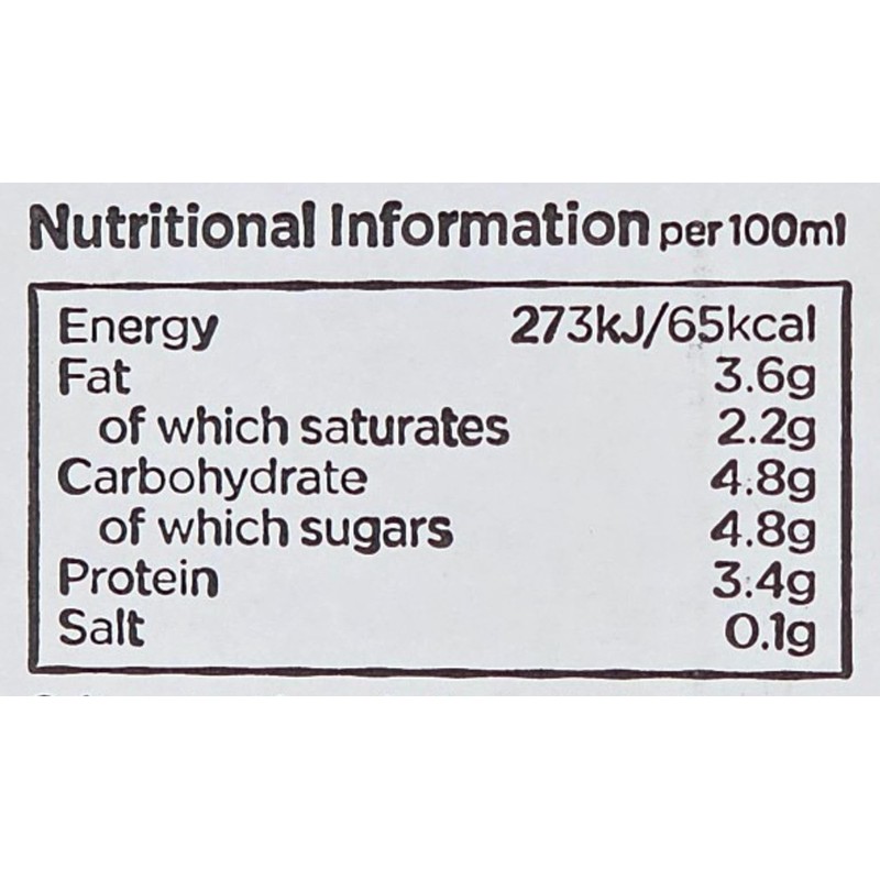 35x Whole UHT Milk 12ml Individually Wrapped Mini Portions Pots