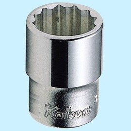 山下 Industrial Lab (KO – Ken) Socket 12 Corner 3405 a – 5/16 Bayonet Corners: X Total length: 26 mm, 1 Pieces