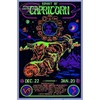 Capricorn Zodiac Sign - Flocked - Blacklight Poster - 23"