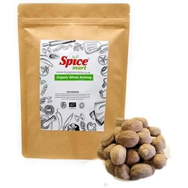 Organic Whole Nutmeg | Jaiphal | Jaifal | Jatiphal Free UK P&P 50g-950g (50g)