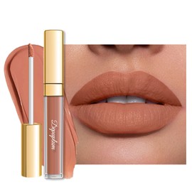 Depuplum Nude Lipstick Matte for Women Color Stay Long Lasting Lipstick Smudgeproof Liquid Lipsticks Cruelty Free Lip Color, DM10 Dusty Nude