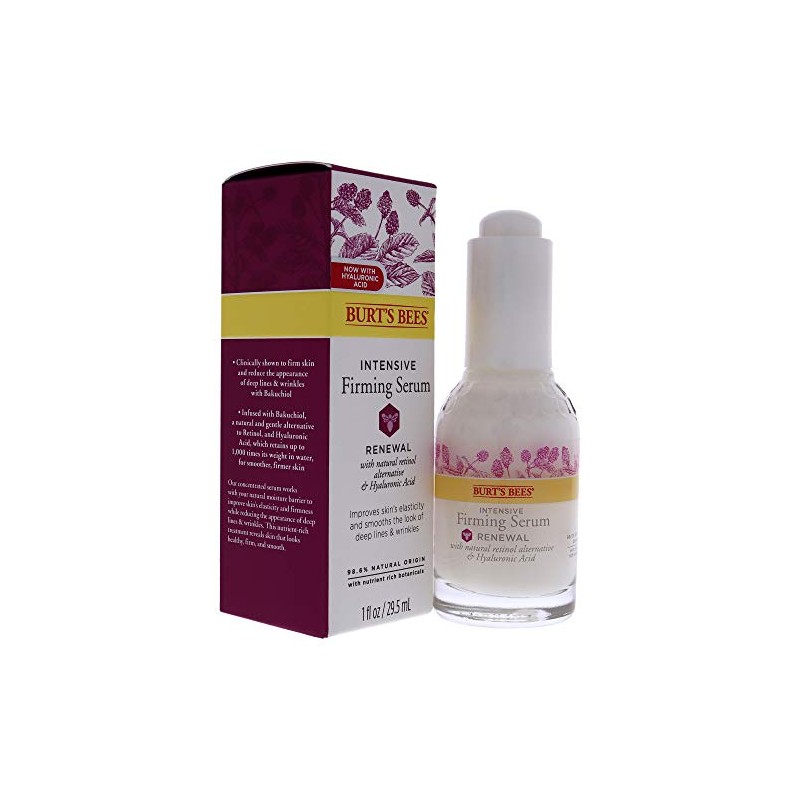 Burt's Bees Renewal Intensive Firming Serum, 1.1 Ounce Bottle