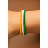 Spiral Hair Rubber bands Hand Band Women Green, White, Orange