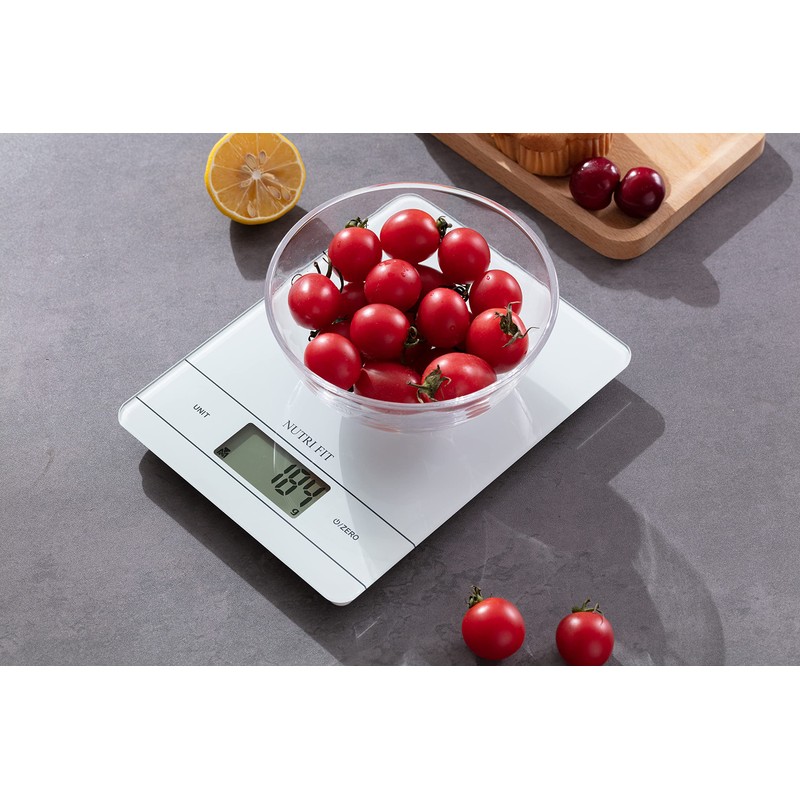 NUTRI FIT Digital Kitchen Scales, High-Precision Electronic Scales with Dough