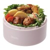 Bestco NQ-213 2-Tier Lunch Box with Handle, 16.9 fl oz