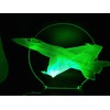 Fighter Jet Led 3d Illusion lamp Planes Christmas gift night