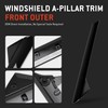 HYR A-Pillar Windshield Trim Molding Set Fit for Ford Explorer