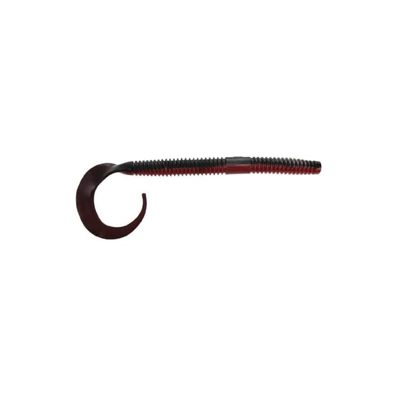 Gary Yamamoto 10" ICHI Worm Floater/RED SHAD LAM (6 Pack)