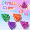 4Pcs Cheese Squishies Toys, Slow Rising Stress Balls for Adults