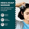 Eilison New Launch Portable Head Massager, Waterproof 360 Handheld Hair