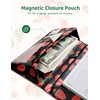 Server Book with Zipper Pocket and Magnetic Closure Server Booklet