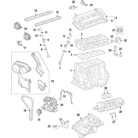 Ford BE8Z-6306-AD, Engine Timing Crankshaft Sprocket