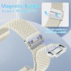 RanBluu 20 mm 22 mm Nylon Bracelet, Braided Replacement Strap,