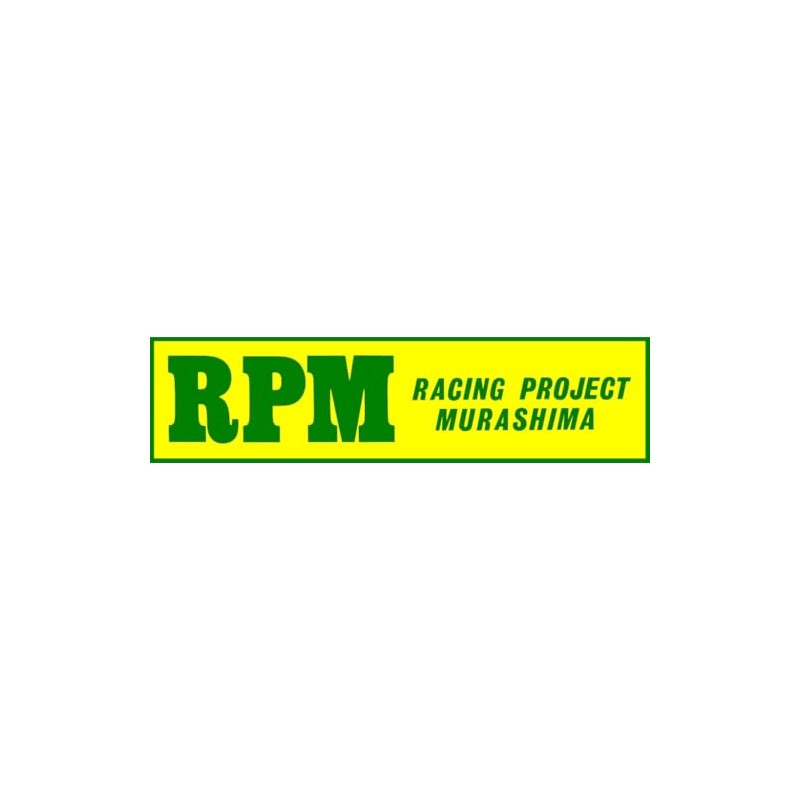 RPM Sticker Yellow/Green Large 5305