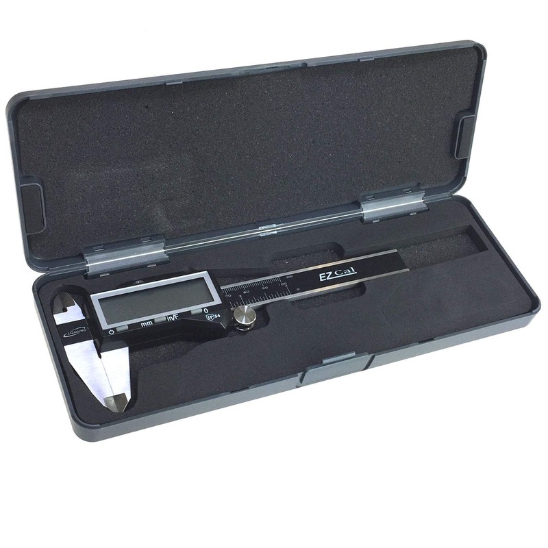 iGaging Premium IP54 0-4" EZ CAL Fractional Digital Caliper