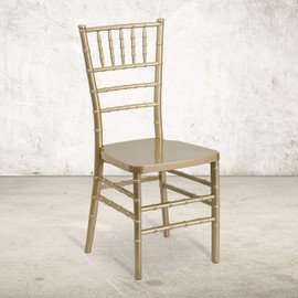 Flash Furniture Hercules Premium Series Chiavari Chair for Formal Events and Banquets, Commercial/Residential All-Occasion Event Chair, Gold