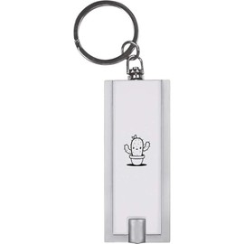 Azeeda 'Cute Cactus' Keyring LED Torch (KT00040536)