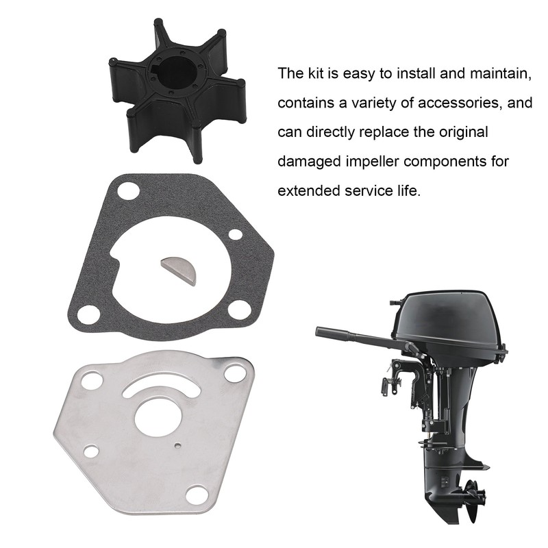 4PCS Water Pump Impeller Repair Kit Efficient Performance 17400 92D01