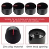 iTYOOS 4 Pieces Oven Knobs, Rotary Knob 6 mm, Cooking