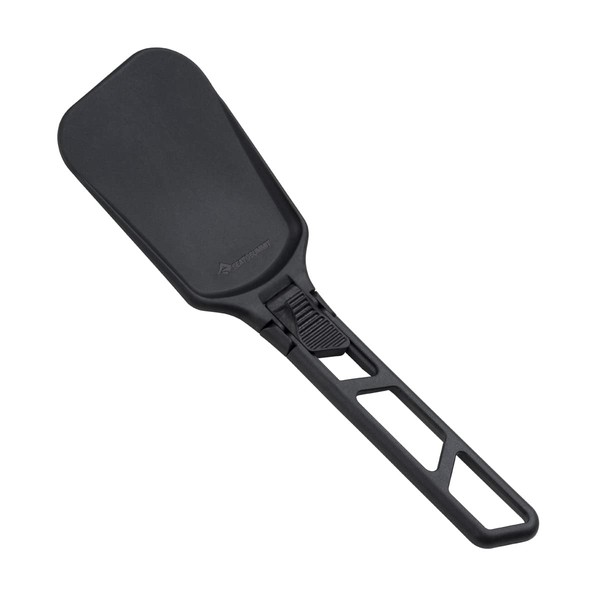 SEATO SUMMIT ST84152 ACK022021-040101 Espátula para servir plegable, Acacia, Black