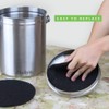 Abakoo Compost Bin Filters, 12 Pack, Activated Carbon Filters for