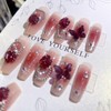 XUZOO 24 Nail Tips, Nailtips, Short and Long, Cute, Stylish,