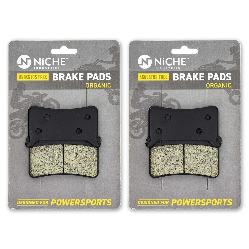 NICHE Brake Pad Set for Honda CBR1000RR 06435-MEL-D23 06455-MKF-D41 Front