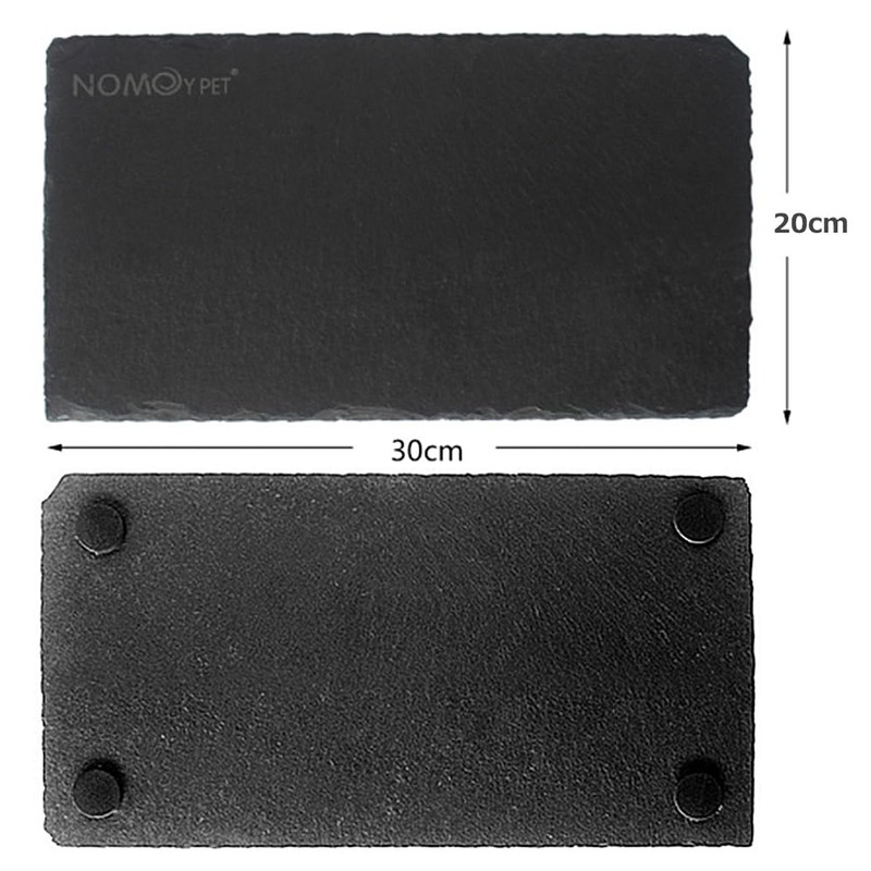 爬虫類の岩 亀乾燥ボード 床材 飼育ケースライナー 保温 保湿 フードプレート 飼育ケース内装 爪を磨くために使用 (30cm*20cm)