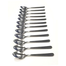 Tea Spoon, Coffee Spoon, Small Spoon, 12 Pieces, Stainless Steel Cutlery Set for 12 People