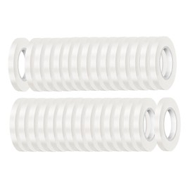 COSORO 30 Rolls White Curling Ribbon 5mm for Balloons, 300m Shiny Crimped String for Gift Wrapping, Crafting, Florist Flower, Christmas, Birthday