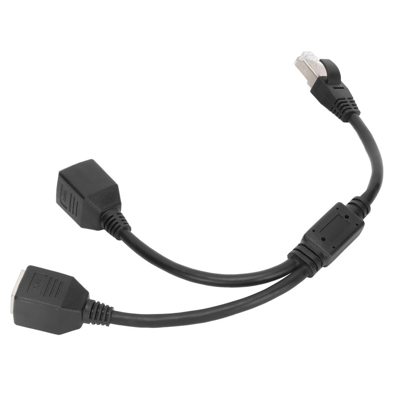 RJ45 Ethernet Adapter Cable Extension Function 1 to 2 Port