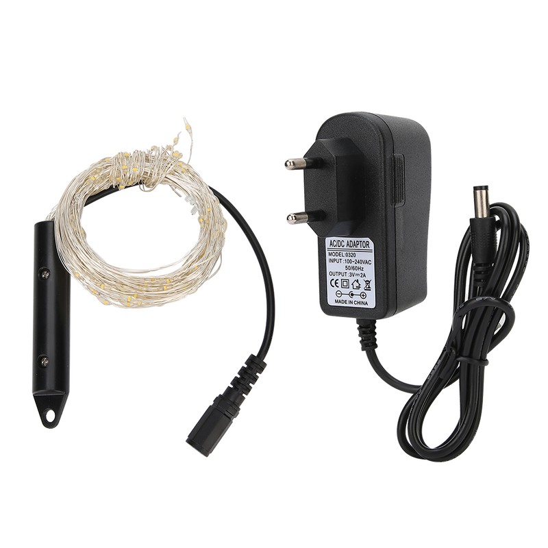 2M 200LED String Light Flexible Copper Wire for Christmas Holiday