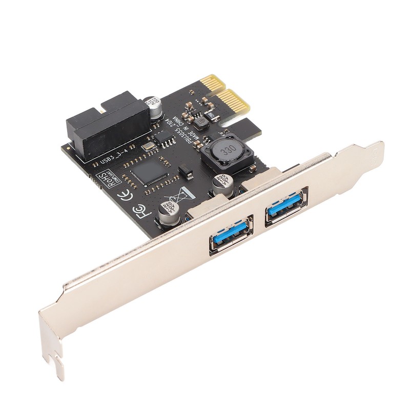 PCIE to USB 3.0 Expansion Card SUU3055N Desktop Usb3.0 19/20PIN