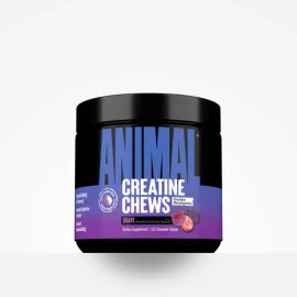 Creatina Deportiva Animal Recovery Tabletas Masticables Sabor Uva                                                                                     