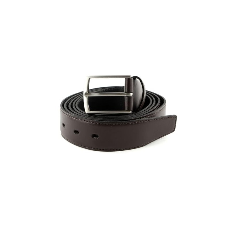 Lloyd leather belt, black and brown, colour: brown tones, length: