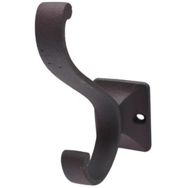 B!organised 1150999 Classical Old Black Flat Hook - B!Organised - Old Black