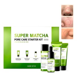 Kit Cuidado Facial Poros Some By Mi Super Matcha 4pz Coreano