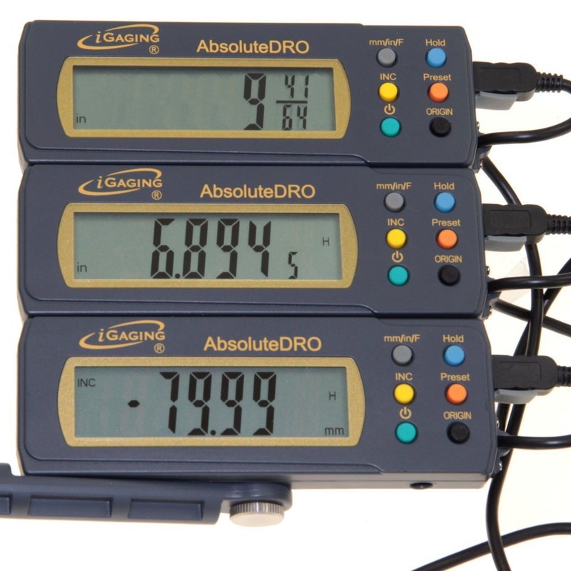 iGaging 6" Absolute Digital Readout DRO Stainless Steel Super High