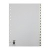 Marbig Indices & Dividers 1-54 Tab Pp A4 White