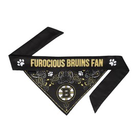 Little Earth 520601-BRUN-XS: Boston Bruins Pet Bandana