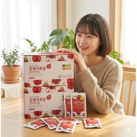 Premium Pomegranate Chamsaem Pomegranate 120 Packets Gift for Parents / 프리미엄 석류 참샘석류 120포 부모님선물