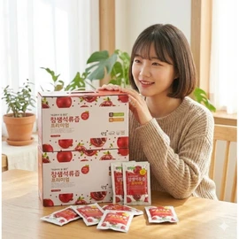 Premium Pomegranate Chamsaem Pomegranate 120 Packets Gift for Parents / 프리미엄 석류 참샘석류 120포 부모님선물