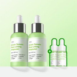 Ingredient Editor [1+1] Ingredient Editor Green Tomato Moisture Hyaluronic Acid Pore Reduction Ampoule Single Item, 30ml + 10ml Free, 2 Pieces / [1+1] 성분에디터 그린토마토 수분 히알루론산 모공 감소 앰플 단품, 30ml + 10ml 증정, 2개