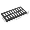 Cast Iron Drain Grate, 20 x 10In Outdoor Drain Cover,
