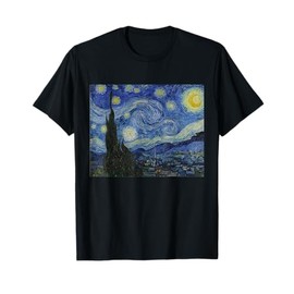 Notte Stellata di Vincent Van Gogh | Pittura Famosa Maglietta