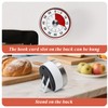 Kitchen Timer for Cooking,Chef Cooking Timer Clock,Visual Timers,60-Minute Countdown,Magnetic Base,