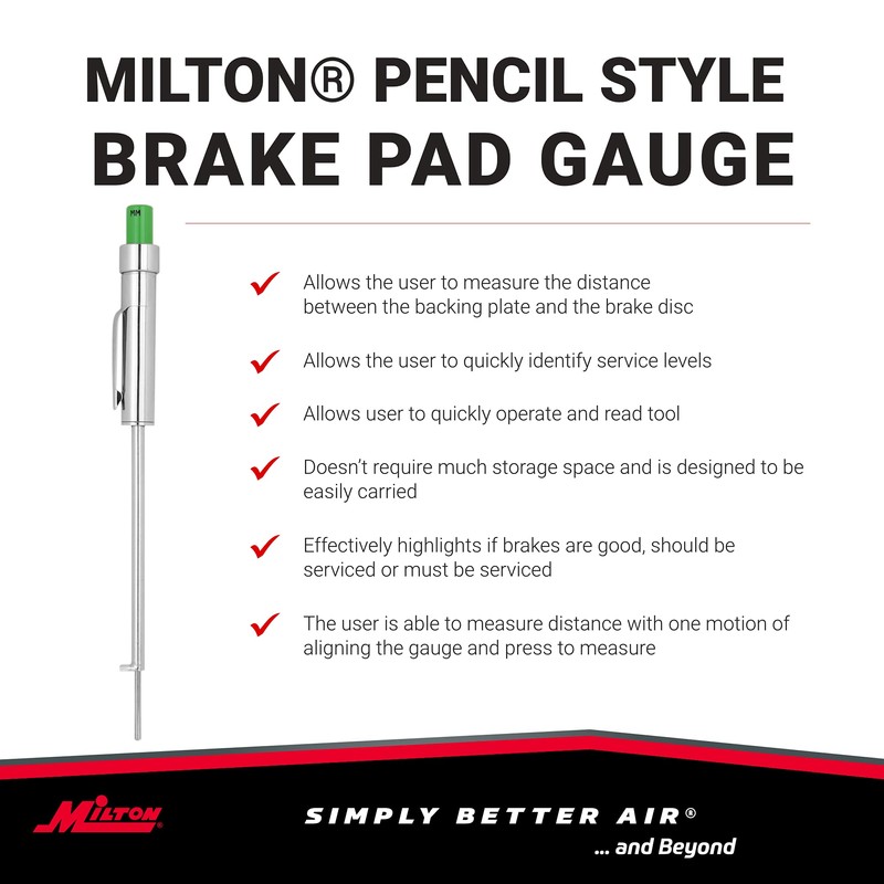 Milton 941: Brake Lining Gauge
