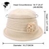Joligiao Women's Winter Fishing Hat Wool Beret Hat Vintage Berets