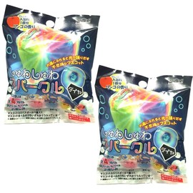 BSS-01 Full Tack Toy, Bath Salt, Sparkle, Diamond, Bath Balls, Set of 2, Approx. 2.2 inches (55 mm) Diameter