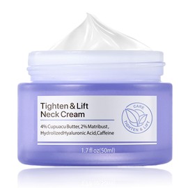 Neck Firming Cream, Anti-Aging Neck Cream for Tightening, Neck Lift & Wrinkles, Tighten and Lift Neck Cream with Pro-Active Firming Complex - Help Reduce Fine Lines & Wrinkles, 1.7 Fl Oz